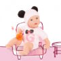 Kép 1/4 - GÖTZ puhatestű, öltöztethető, Muffin baba, pecséttel