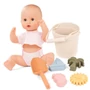 Kép 1/5 - GÖTZ Sleepy Aquini, fürdethető  kislány baba